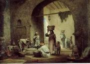 unknow artist Arab or Arabic people and life. Orientalism oil paintings 169 USA oil painting artist